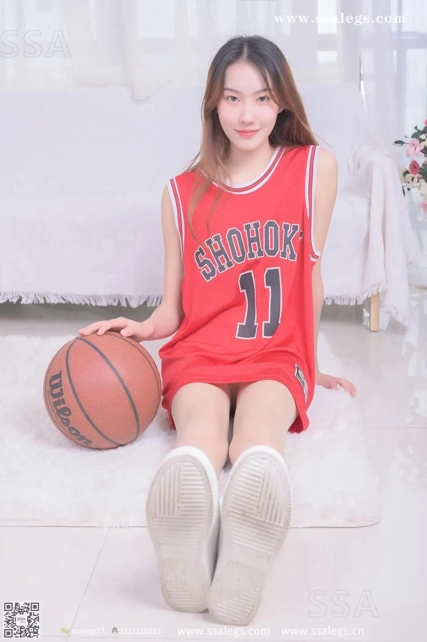 [SSA丝社]超清写真 NO.324 素素小姐姐放假在家陪你玩篮球(上)[23] [48P]插图5